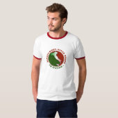 Le T-shirt des hommes italiens têtus drôles (Devant entier)