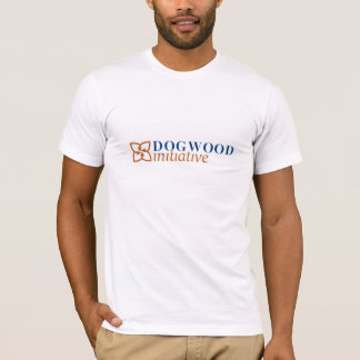 Le T-shirt des hommes - logo d'initiative de