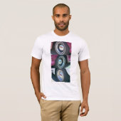 Le T-shirt des hommes se reflétants de lunes (Devant entier)