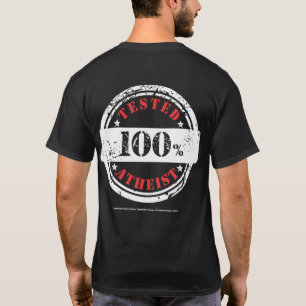 Le T-shirt des hommes : Slogan athée par Dominique