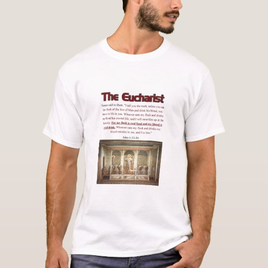 Le T-shirt d'eucharistie (Devant)