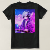 Le t-shirt DJ est typiquement doté d'une (Design dos)