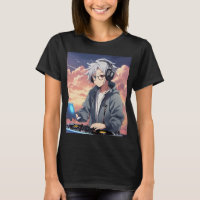 Le t-shirt DJ est typiquement doté d'une
