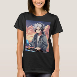 Le t-shirt DJ est typiquement doté d'une