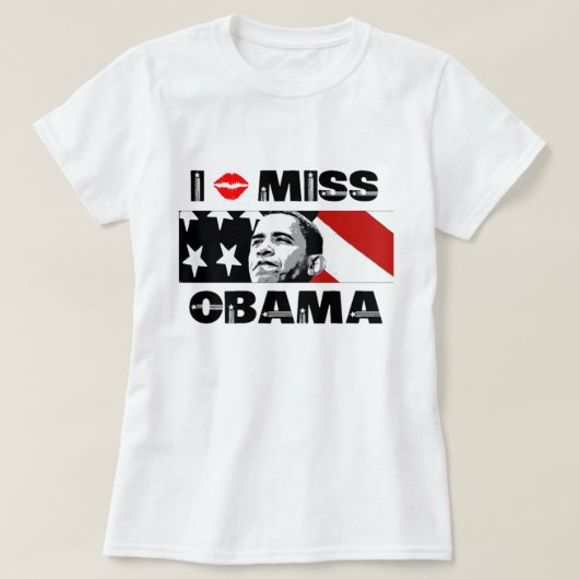 Le T-Shirt d'Obama me manque (Design devant)