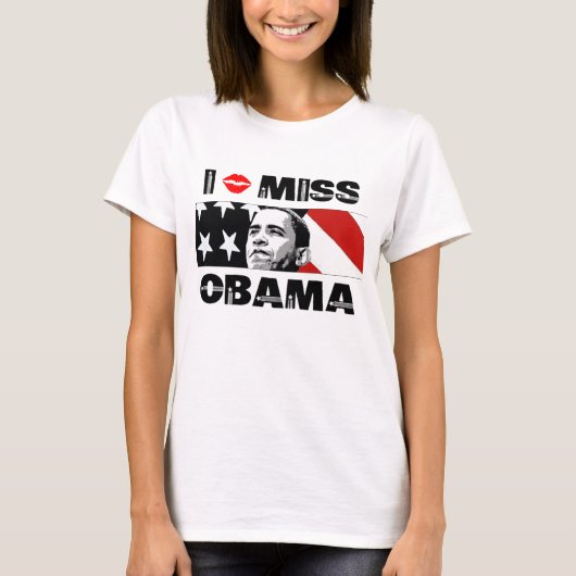 Le T-Shirt d'Obama me manque (Devant)