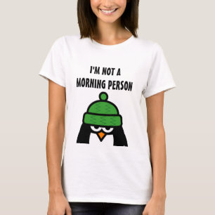 Le T-shirt drôle de pingouin je ne suis pas une