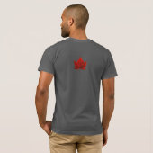 Le T-shirt du Canada a personnalisé le SM - (Dos entier)