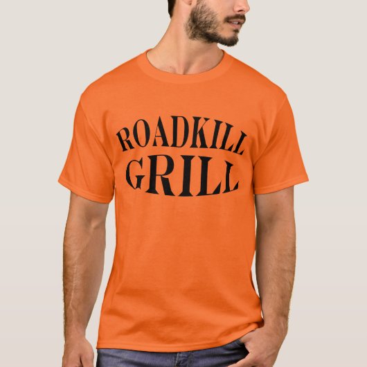 Le T-shirt du chef drôle de BBQ de gril d'animal (Devant)
