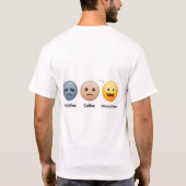 Le T-shirt du cycle du café (Dos)