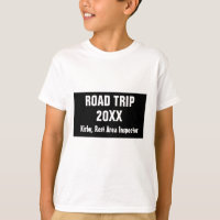 Le T-shirt du Garçon de la route de groupe