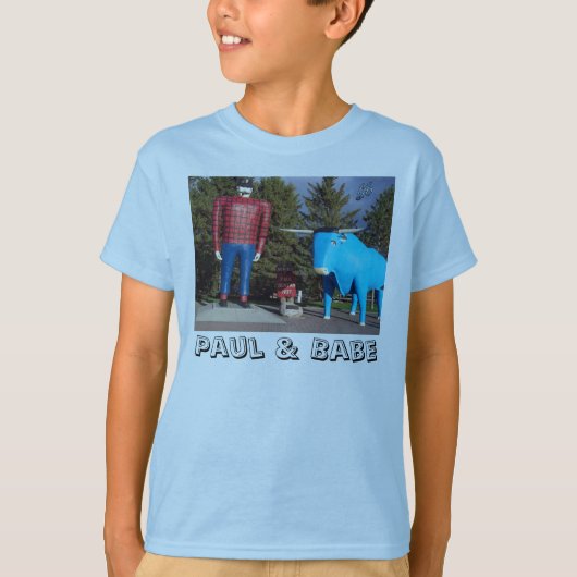 Le T-shirt du garçon de "Paul et de bébé" (Devant)