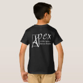 Le T-shirt du garçon (noir) (Dos entier)