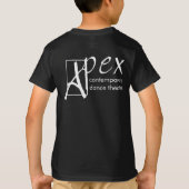 Le T-shirt du garçon (noir) (Dos)