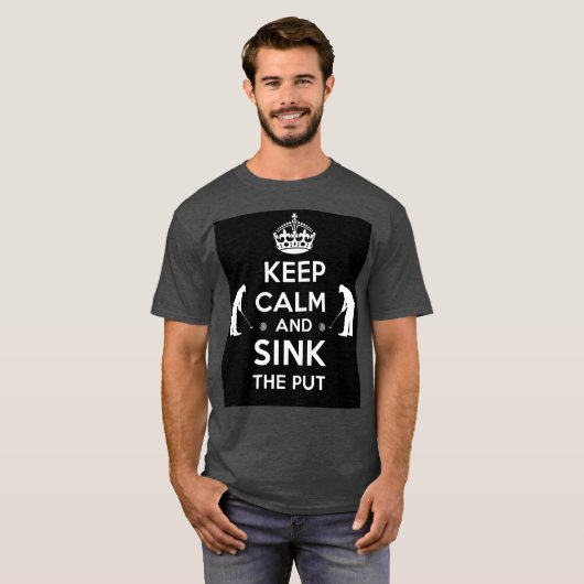 Le T-shirt du golfeur (Devant entier)