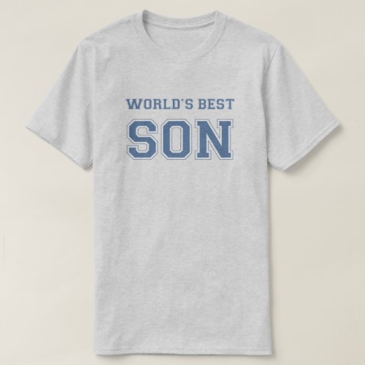 Le T-shirt du meilleur fils du monde (Design devant)