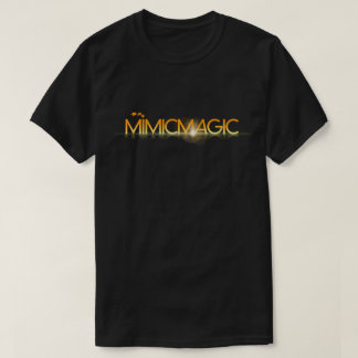 Le T-shirt foncé de base de 2 hommes de Mimicmagic