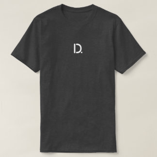 Le T-shirt foncé de base des hommes de Drivemode