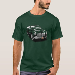 Le T-shirt foncé de base des hommes du Hudson