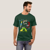 Le T-shirt foncé de l'enfant d'agilité de chien de (Devant entier)