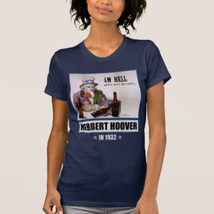 Le T-shirt foncé des femmes de campagne de Herber