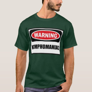 Le T-shirt foncé des hommes NYMPHOMANES