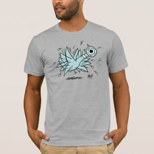 Le T-shirt Heather T-Shirt pour hommes Pigeon Frea