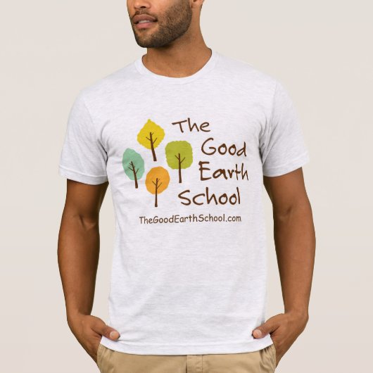 Le T-shirt homme de luxe Good Earth School (Devant)