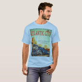 Le T-shirt Homme du Blue Comet Train (Devant entier)