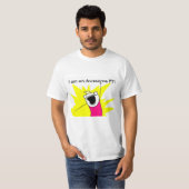 Le T-shirt impressionnant de pinte (Devant entier)