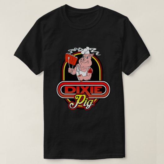 Le T-shirt indispensable Dixie Pig (Design devant)