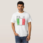 Le T-shirt "Italie " des hommes (Devant entier)