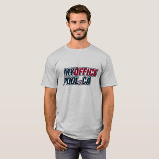 Le T-shirt léger des hommes de MyOfficePool.ca