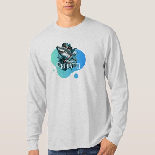 Le T-shirt long à manches longues du prédateur à a (Devant)