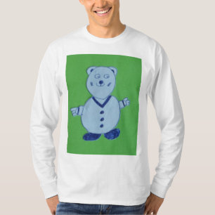 Le T-shirt long-leeve de base de Mike Men