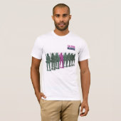 Le T-shirt marin rose (Devant entier)