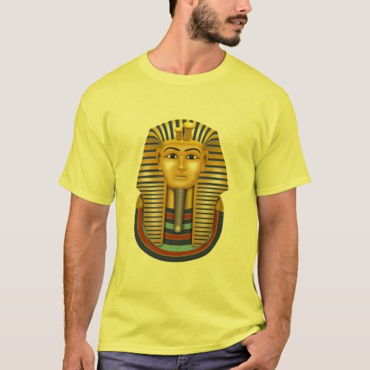 Le T-shirt Masque d'or du roi Tut (Devant)