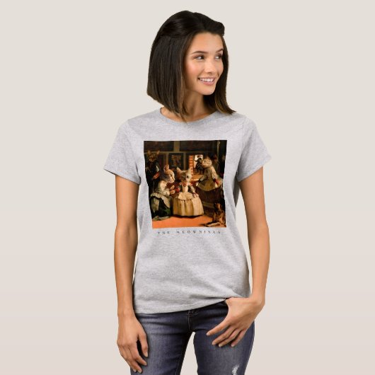 Le T-shirt Meowninas (Devant entier)