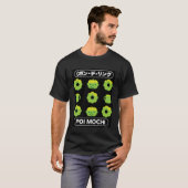 Le T-Shirt Mochi Donuts Poi Mochi Et Café (Devant entier)