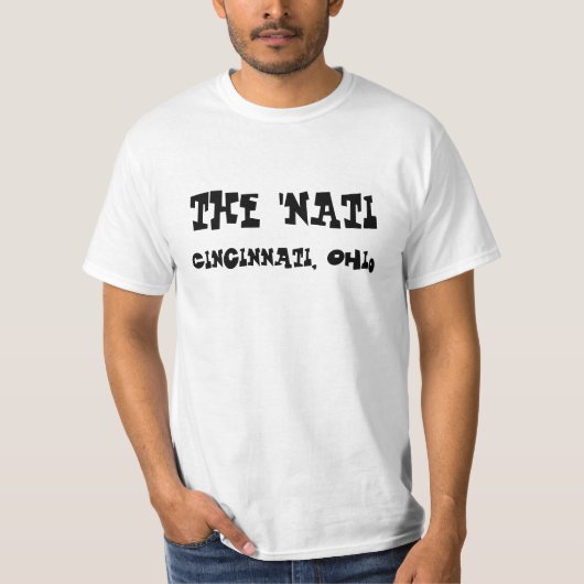 Le T-shirt 'Nati, Cincinnati (Devant)