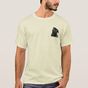 Le T-shirt naturel de base des hommes noirs