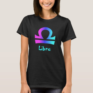 Le T-shirt noir des femmes de Balance