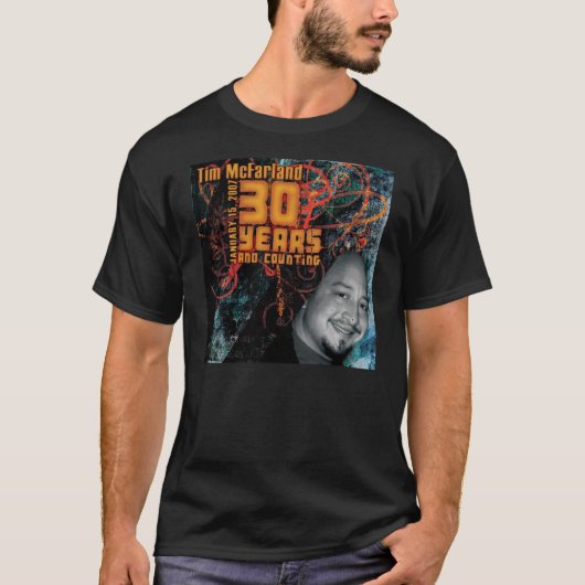 Le T-shirt noir des hommes (Devant)