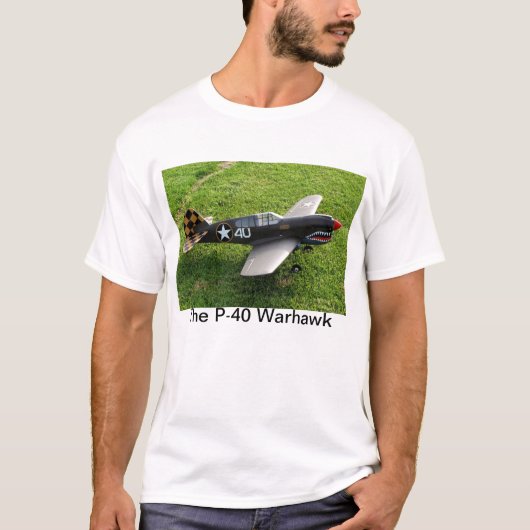Le T-shirt P-40 Warhawk (Devant)