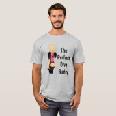 Le T-shirt parfait d'ami de piqué (Devant entier)