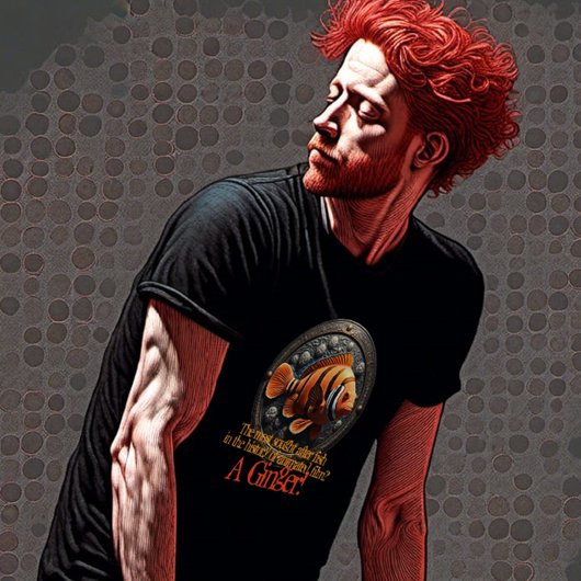 Le T-shirt Poisson Gingembre