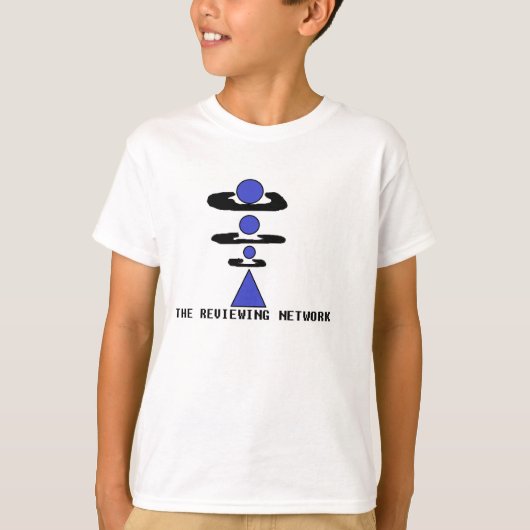 Le T-shirt pour enfants du réseau d'évaluation (Devant)