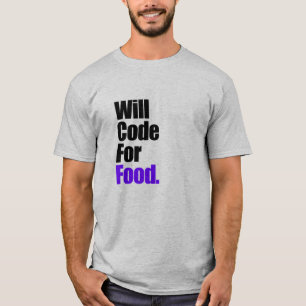Le T-shirt pour la nourriture