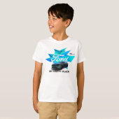 Le T-shirt raglan des enfants d'adaptateur de (Devant entier)
