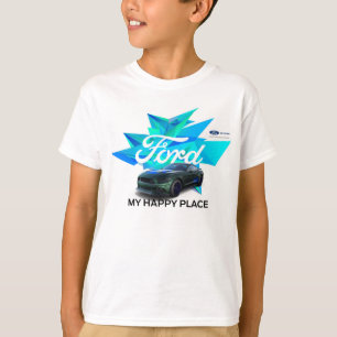 Le T-shirt raglan des enfants d'adaptateur de